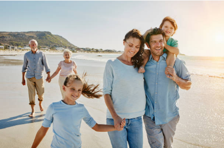 famille plage